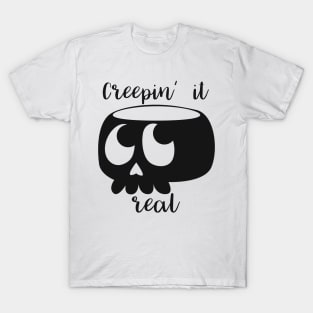 Funny Halloween Skull T-Shirt